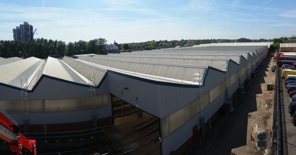 Commercial Rail Roofing