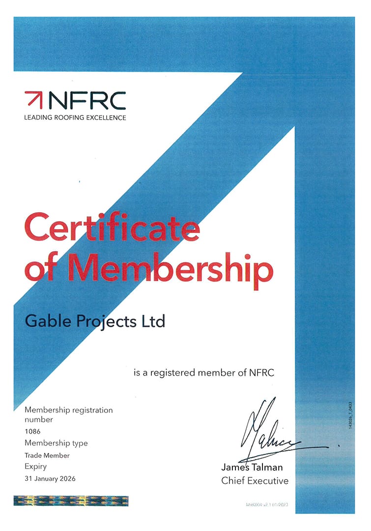 NFRC Certificate of membeship2026